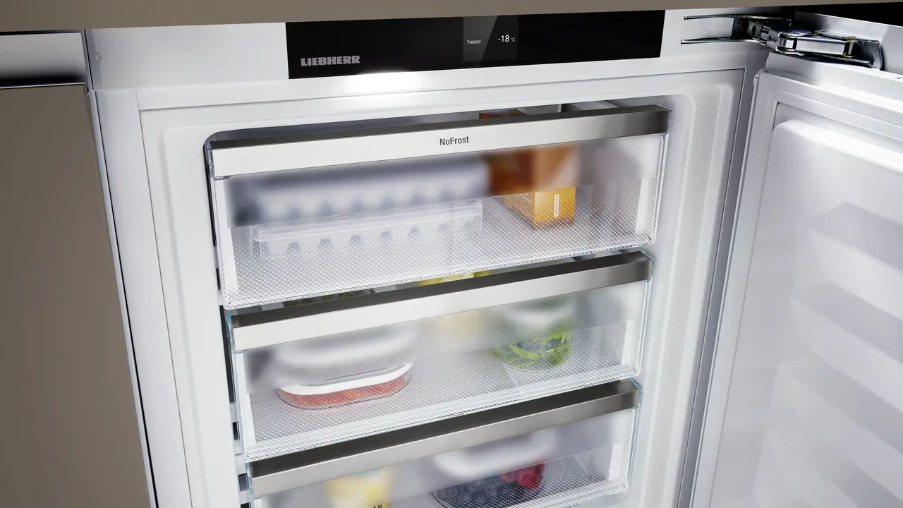 SUFNc 375i prime NoFrost Zamrażarka do montażu podblatowego z